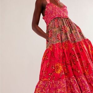 Free people blue bell dress